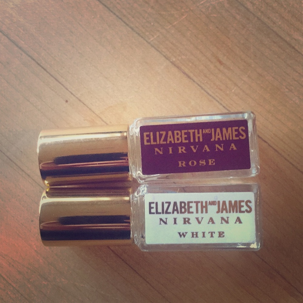 Elizabeth and James Nirvana White and Rose